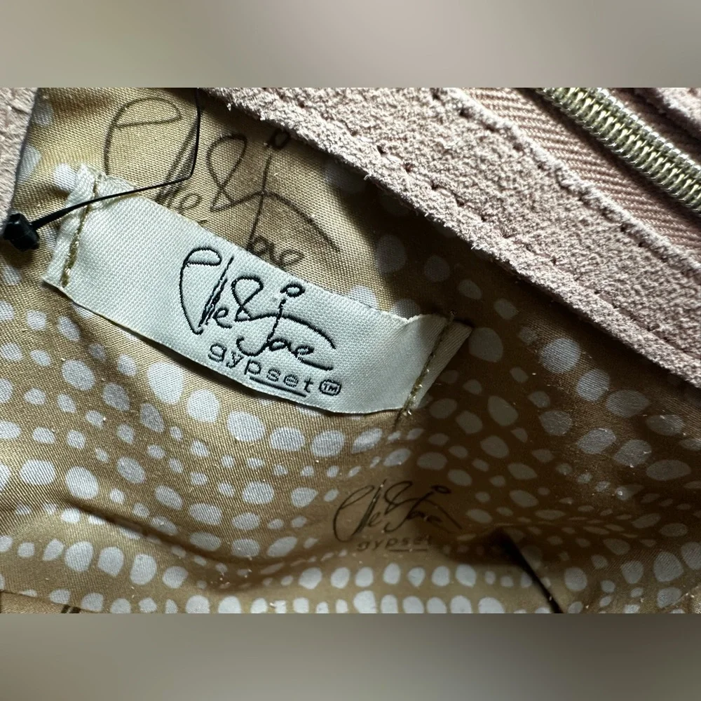 Elle Jae Gypset WILDLEDER CROSSBODY in blush